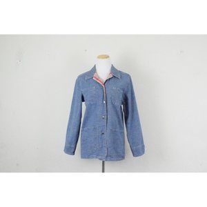 Vintage‎ Blue Denim Chore Light Jacket | 90's jacket size M